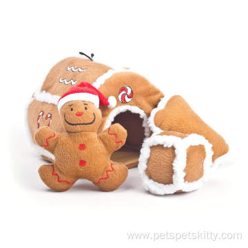 Christmas series Interactive plush Pet Hide Seek Toy